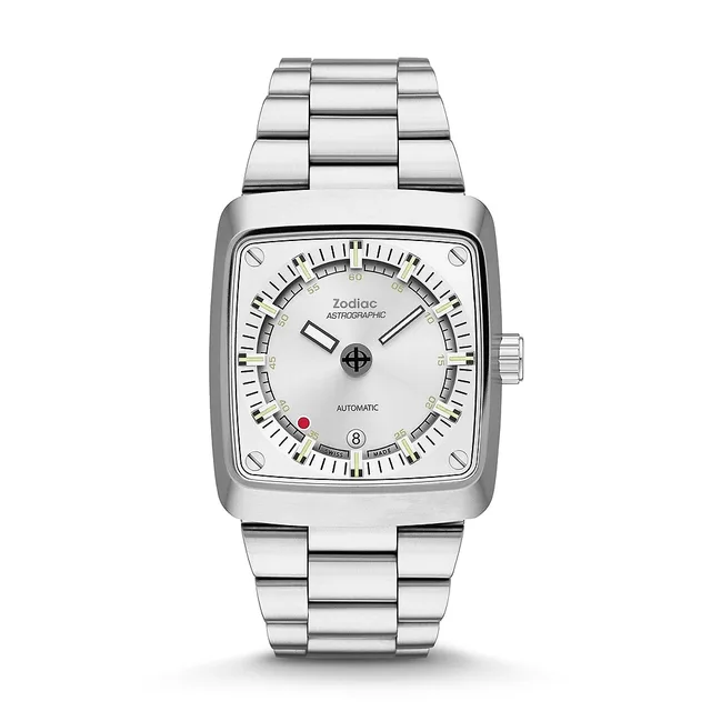 Zodiac Astrographic - white dial - bracelet