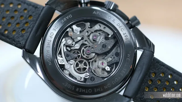 Omega Speedmaster Dark Side of the Moon Apollo 8 - Back