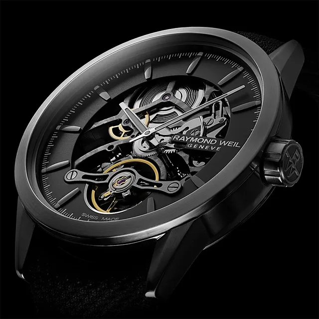 Raymond Weil freelancer Calibre RW1212 Skeleton - angle