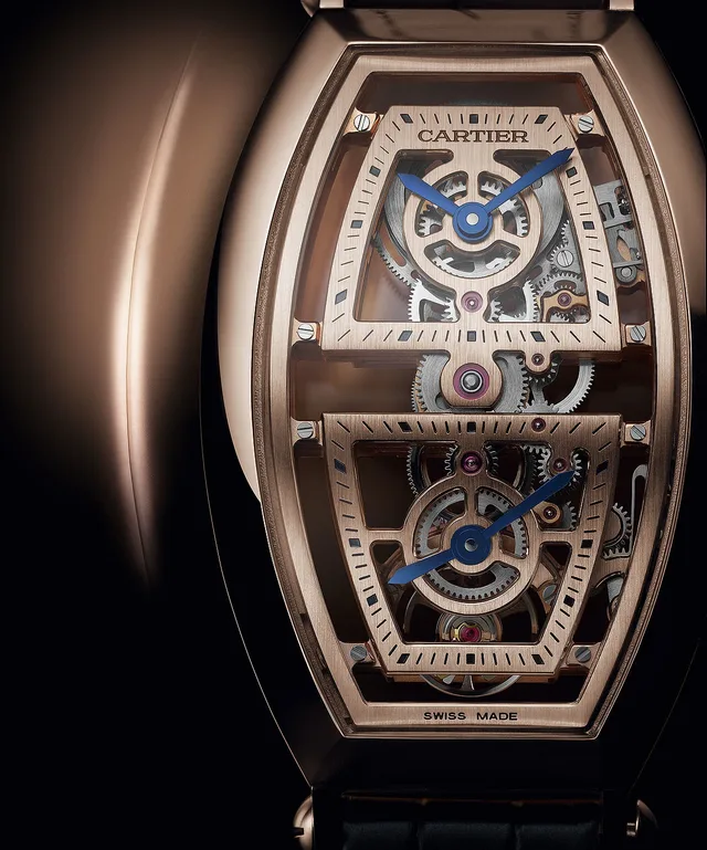Cartier Privé Skeleton - RG - front