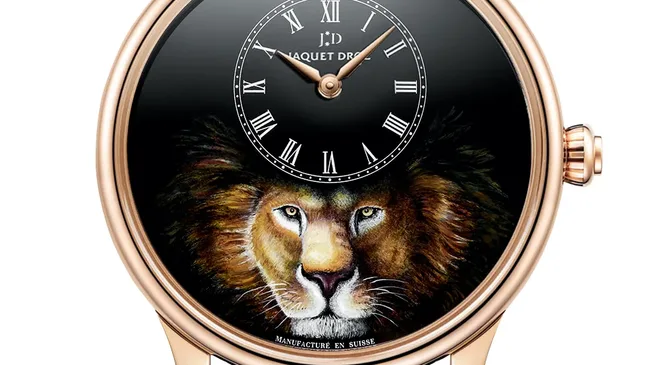 Jaquet Droz Petite Heure Minute Lion
