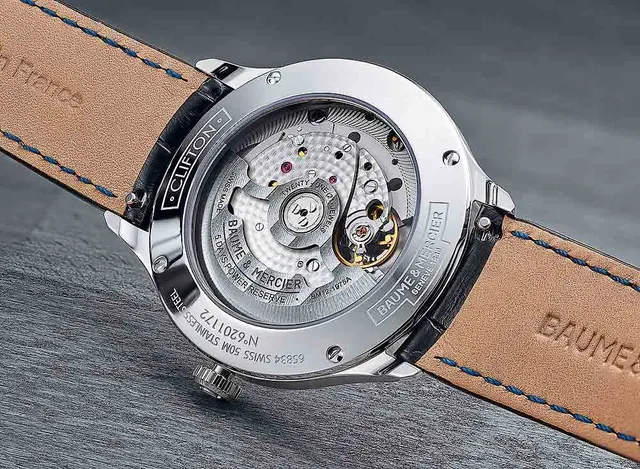 Baume & Mercier Clifton Baumatic - back