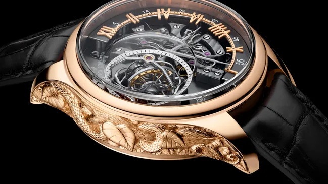 Les Mécaniques Sauvage Tourbillon Armillaire Serpent Snake