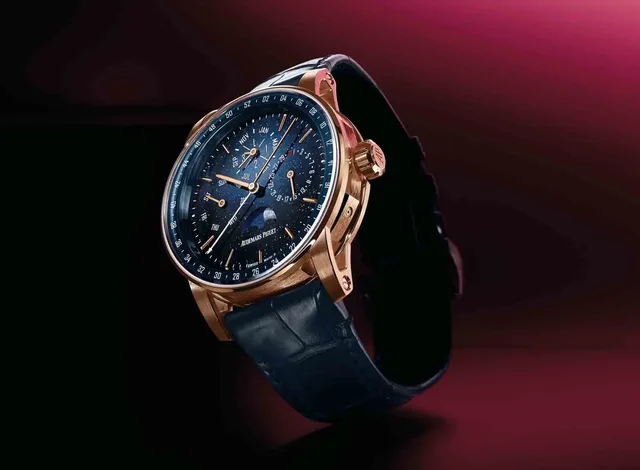 Audemars Piguet Code 1159 Selfwinding Perpetual Calendar - RG - blue