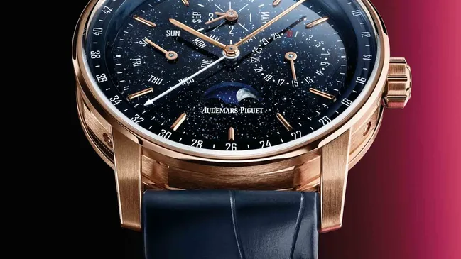 Audemars Piguet Code 1159 Selfwinding Perpetual Calendar - RG - blue