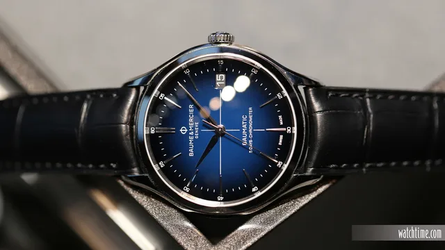 Baume_et_Mercier_Baumatic_Blue_Front_SIHH_2019