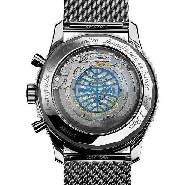 Breitling Navitimer 1 B01 Chronograph 43 Pan-Am Edition - back