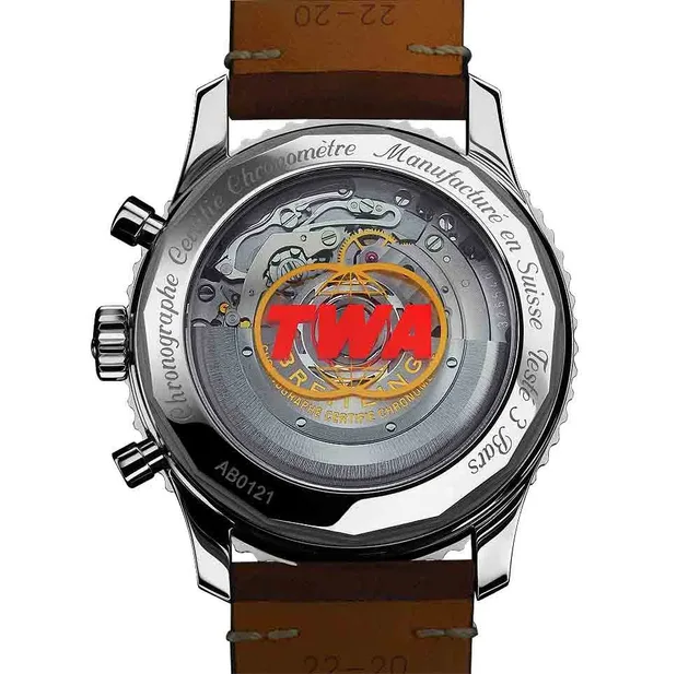 Breitling Navitimer 1 B01 Chronograph 43 TWA Edition - back