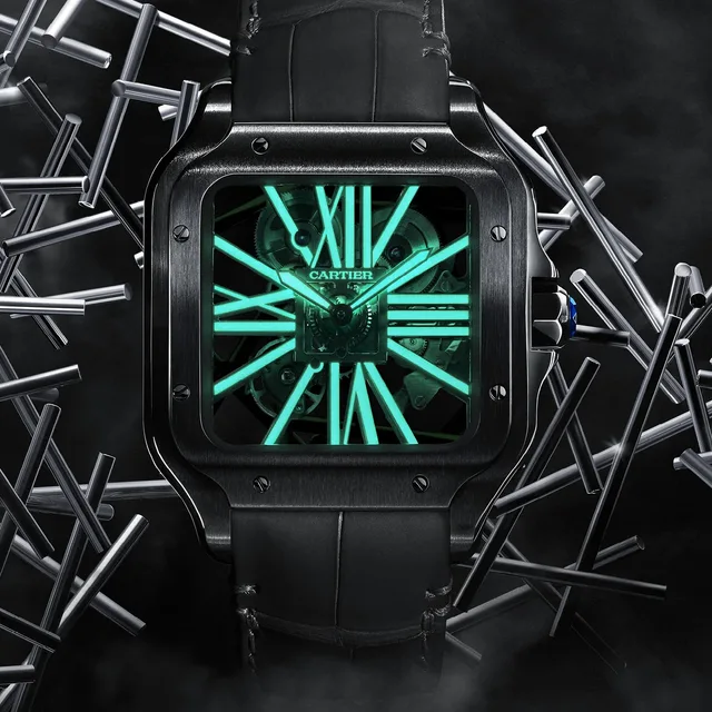 Cartier Santos de Cartier Skeleton