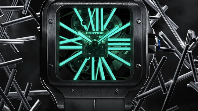 Cartier Santos de Cartier Skeleton