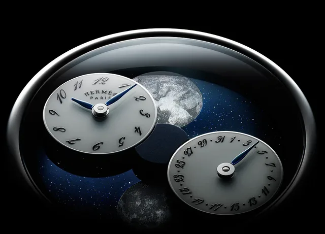 Hermes Arceau L'Heure de la Lune - Aventurine Dial CU