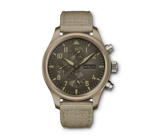 IWC Pilots Watch Chronograph TOP GUN Edition "Mojave Desert" - front