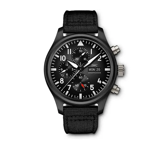 IWC Pilots Watch Chronograph TOP GUN - front