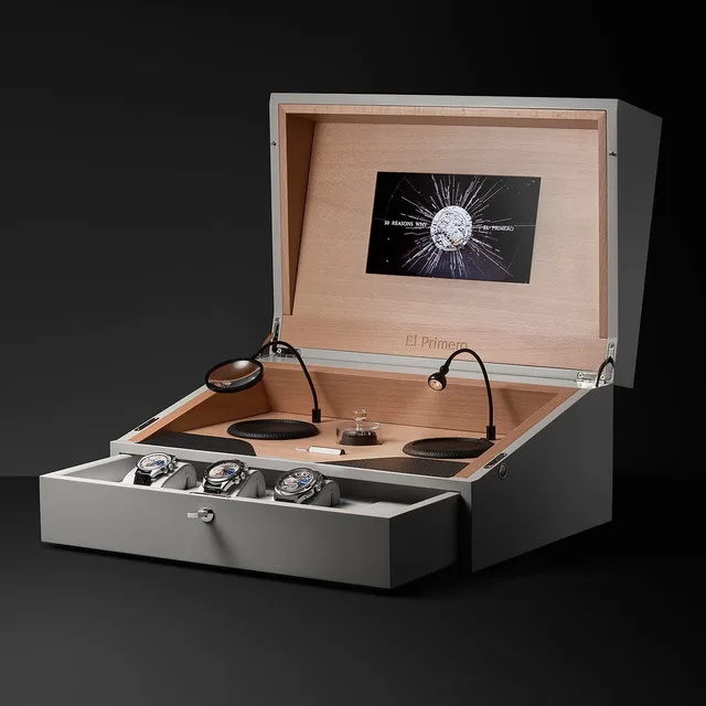 Zenith El Primero 50th Anniversary Set - box