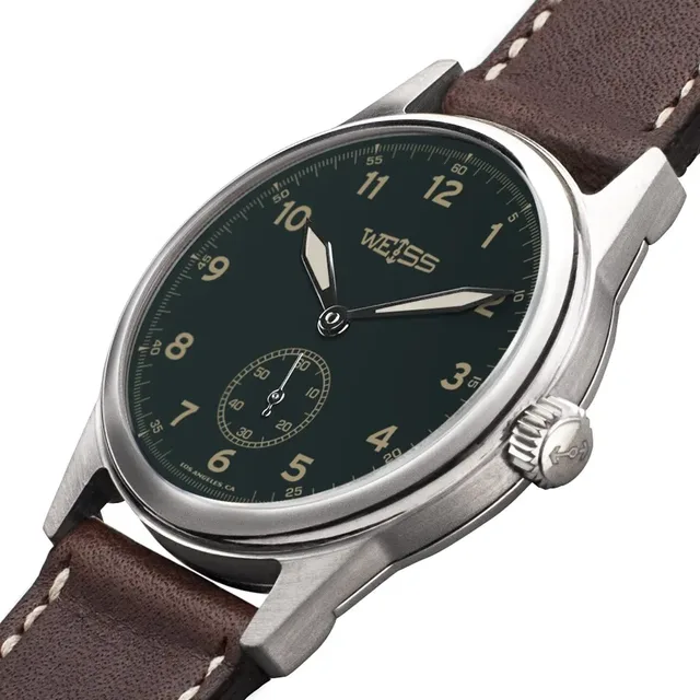 Weiss 38 mm Field Watch - angle