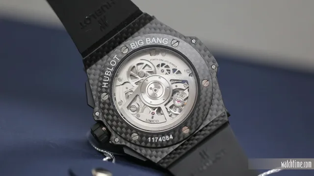 Hublot Big Bang Unico GMT Carbon - Back