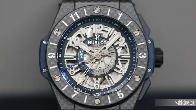 Hublot Big Bang Unico GMT Carbon - Dial