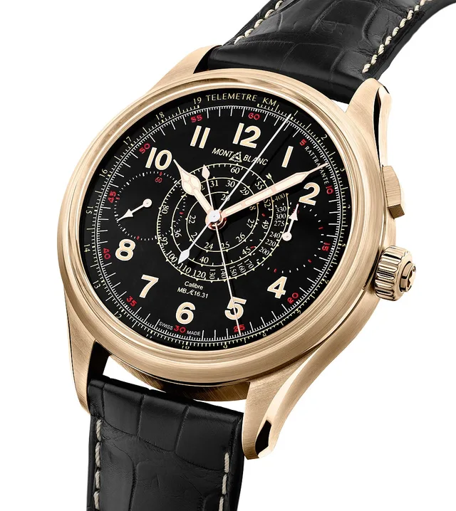 Montblanc 1858 Split Second Chronograph Limited Edition 100 - angle
