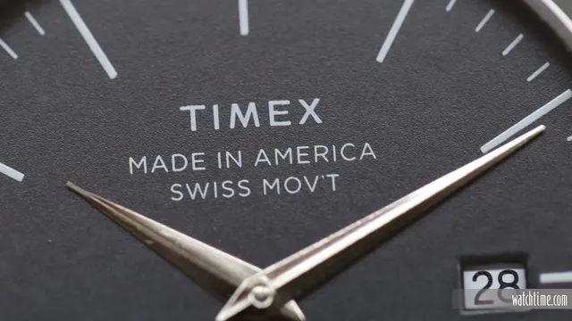 Timex American Documents - Dial - hands