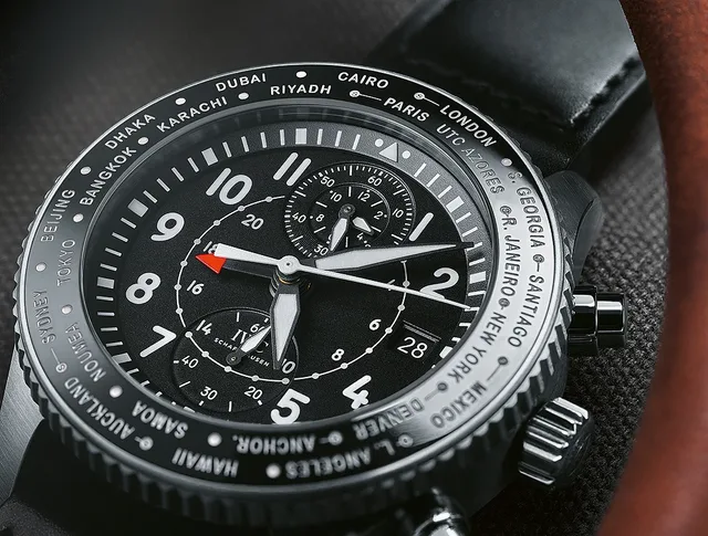 IWC Big Pilot Timezoner Chronograph - dial CU