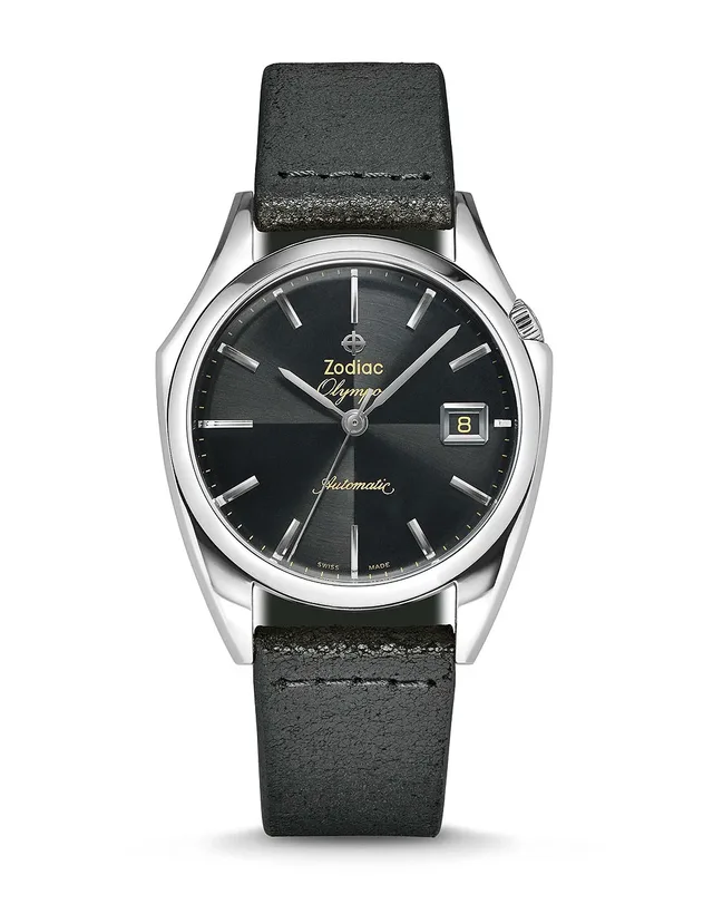 Zodiac Olympos - Black Dial - front