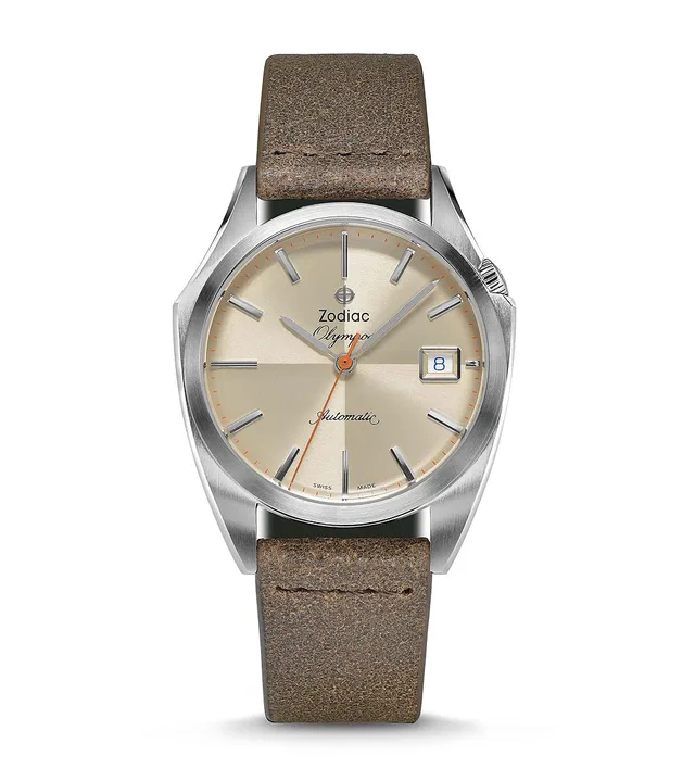 Zodiac Olympos - Cream Dial - front