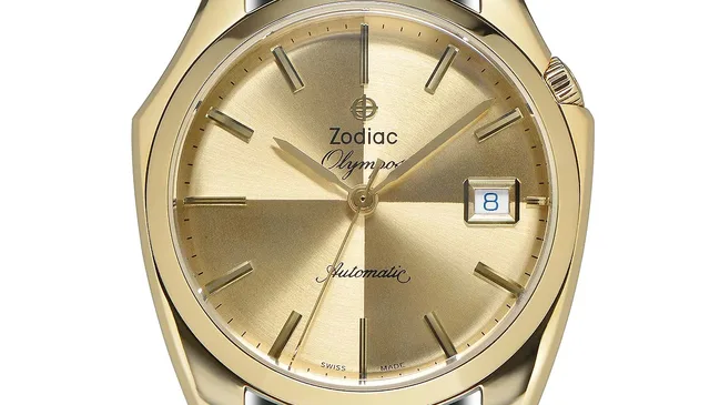 Zodiac Olympos Gold Dial