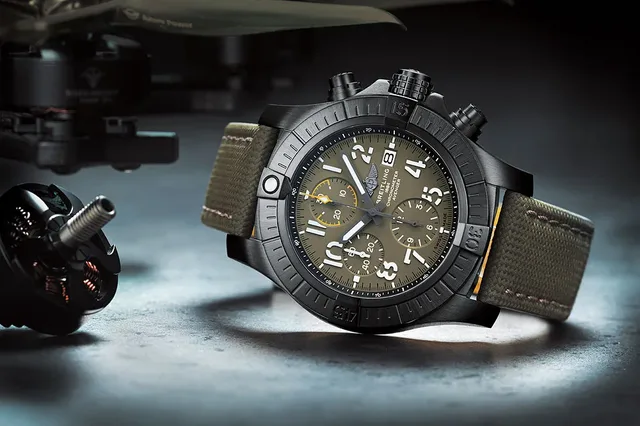 Breitling Avenger Chronograph 45 Night Mission - reclining