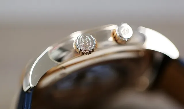 Parmigiani Toric Hemispheres Retrograde - case-crown