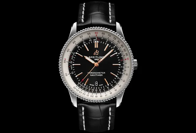 Breitling Navitimer Automatic 41 - black dial - front