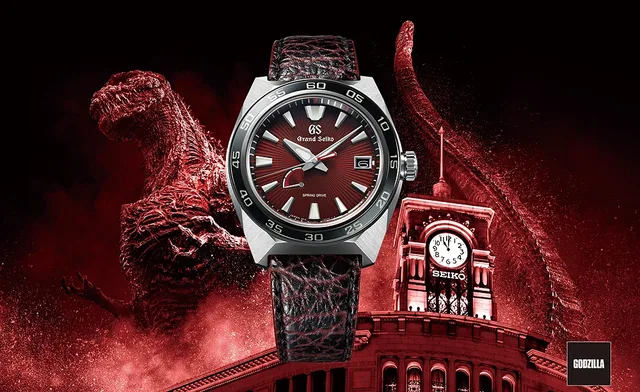 Grand Seiko Godzilla 65th Anniversary - front