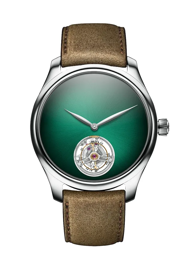 Moser Endeavour Tourbillon Concept Cosmic Green