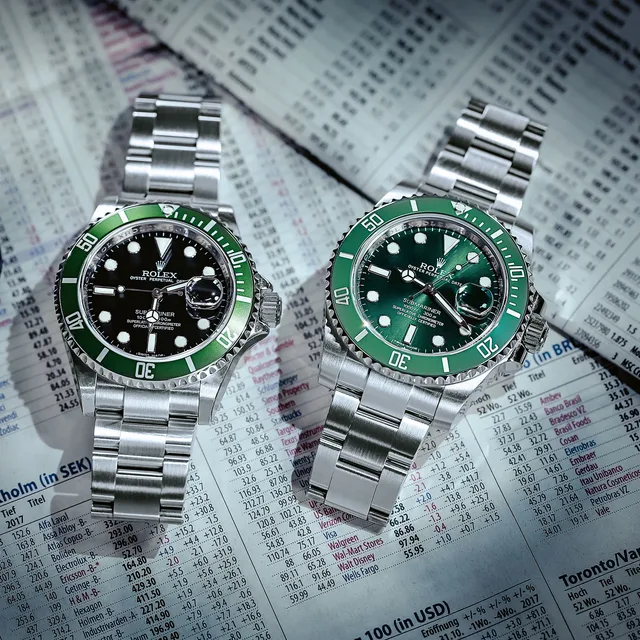 Rolex Submariners - Green