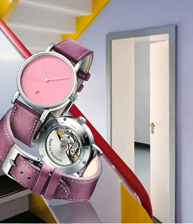 Stowa Antea Back to Bauhaus in pink