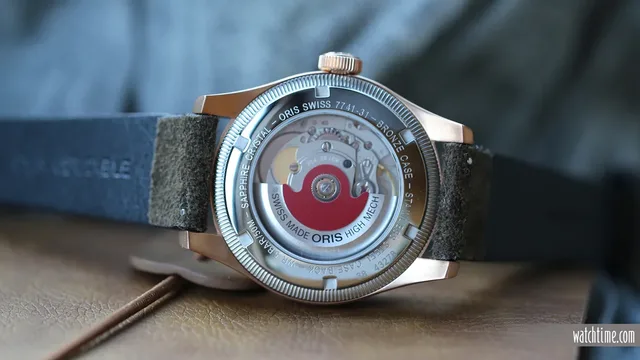 Oris Big Crown Pointer Date Bronze - back