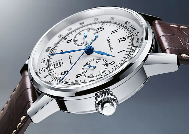 Longines Heritage Column Wheel Single Push-Piece Chronograph