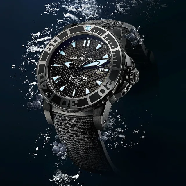 Carl F. Bucherer Patravi ScubaTec Black