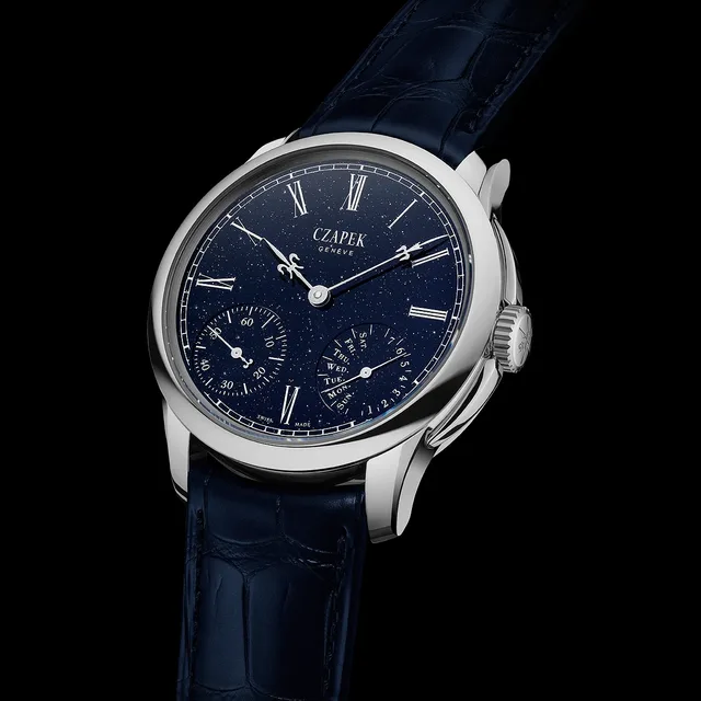 Czapek Quai des Bergues Midnight in Geneva S - Aventurine