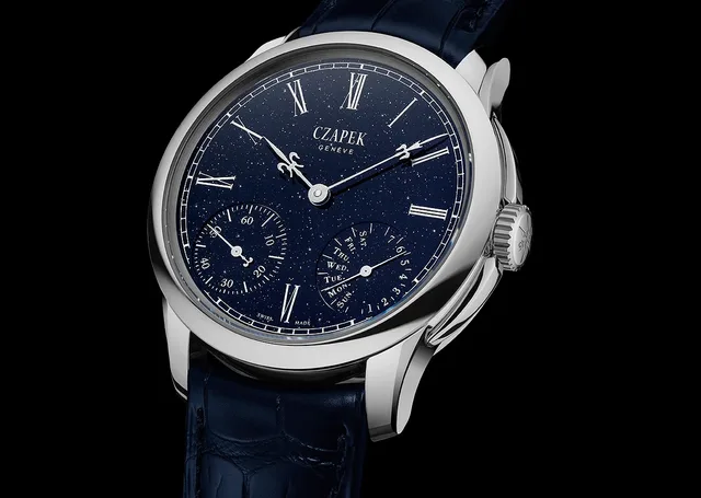 Czapek Quai des Bergues Midnight in Geneva S - Aventurine