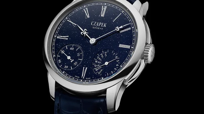Czapek Quai des Bergues Midnight in Geneva S - Aventurine