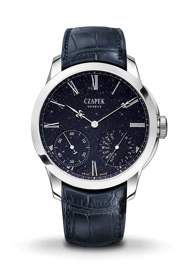 Czapek Quai des Bergues Midnight in Geneva S - Aventurine - Soldier