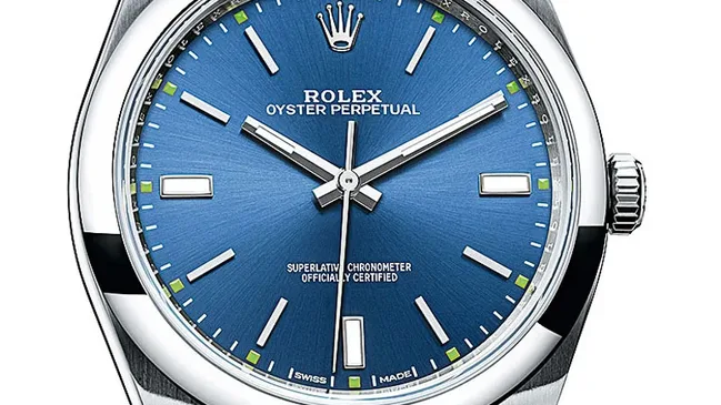 Rolex Oyster Perpetual 39 - blue