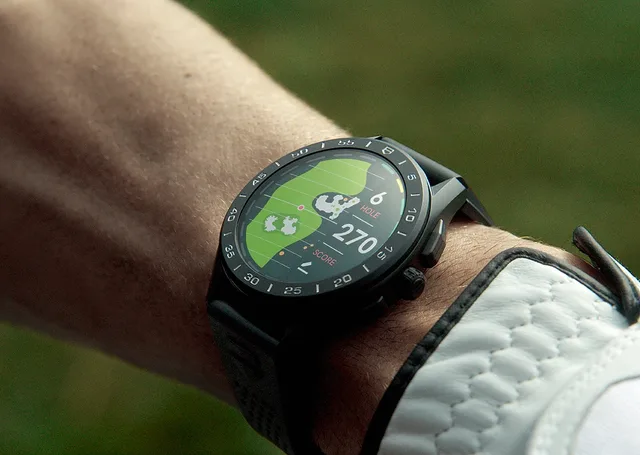 TAG Heuer Connected Golf Screen