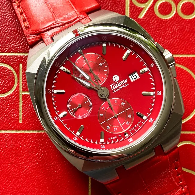 Tutima Saxon One Chronograph Racing Red