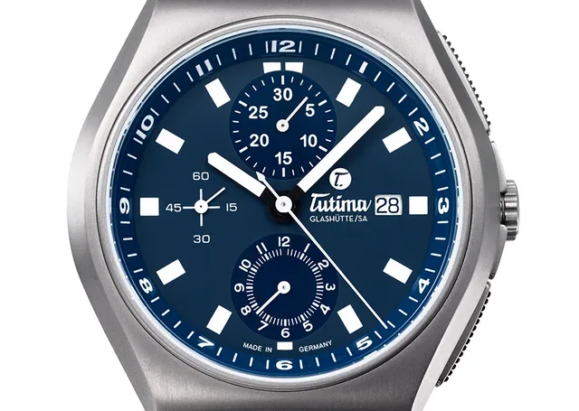 Tutima M2 Coastline Chronograph - strap