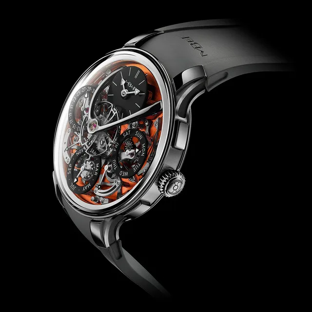MB&F LM Perpetual EVO Orange - Profile