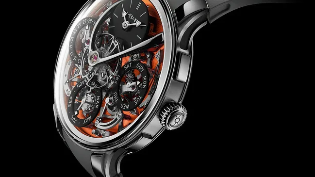 MB&F LM Perpetual EVO Orange - Profile