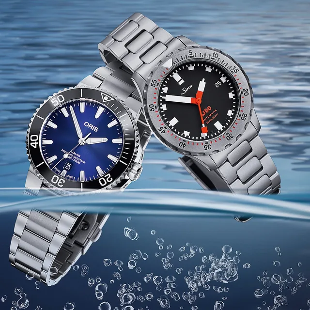 Oris Aquis Date & Sinn U50