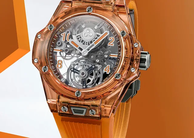 Hublot Big Bang Tourbillon Automatic Orange Sapphire