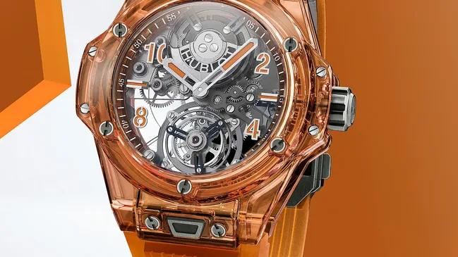 Hublot Big Bang Tourbillon Automatic Orange Sapphire